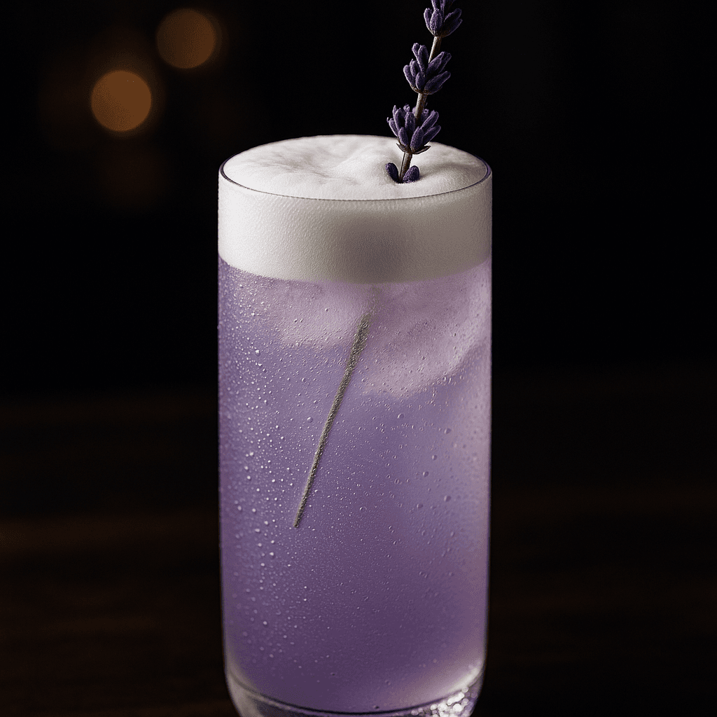 Lavender Gin Fizz