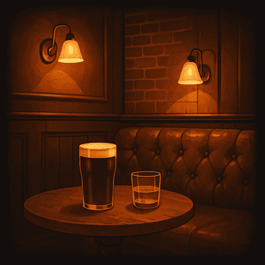 Cantinho aconchegante do bar