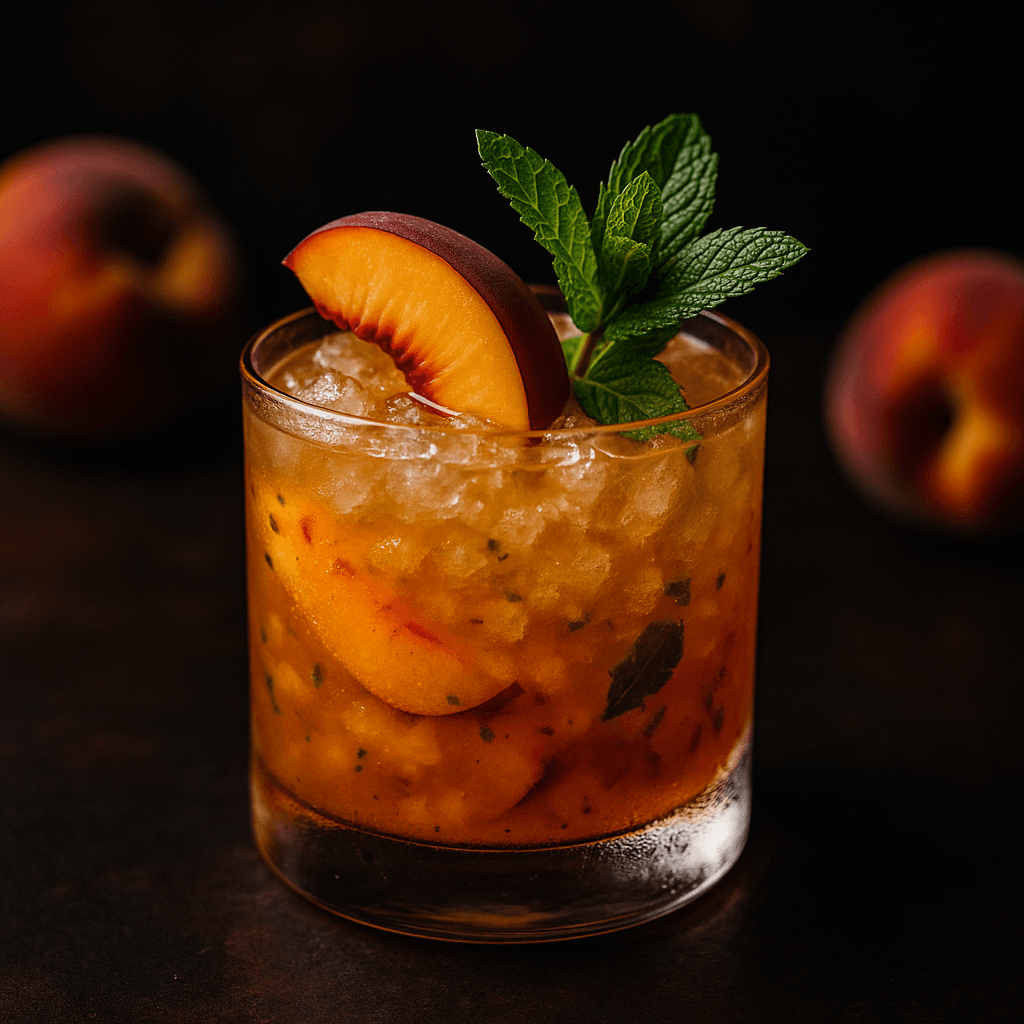 Bourbon Peach Smash
