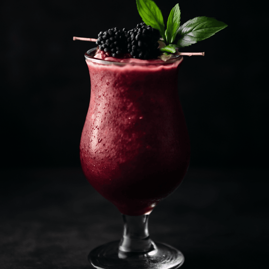 Blackberry Bourbon Blizzard