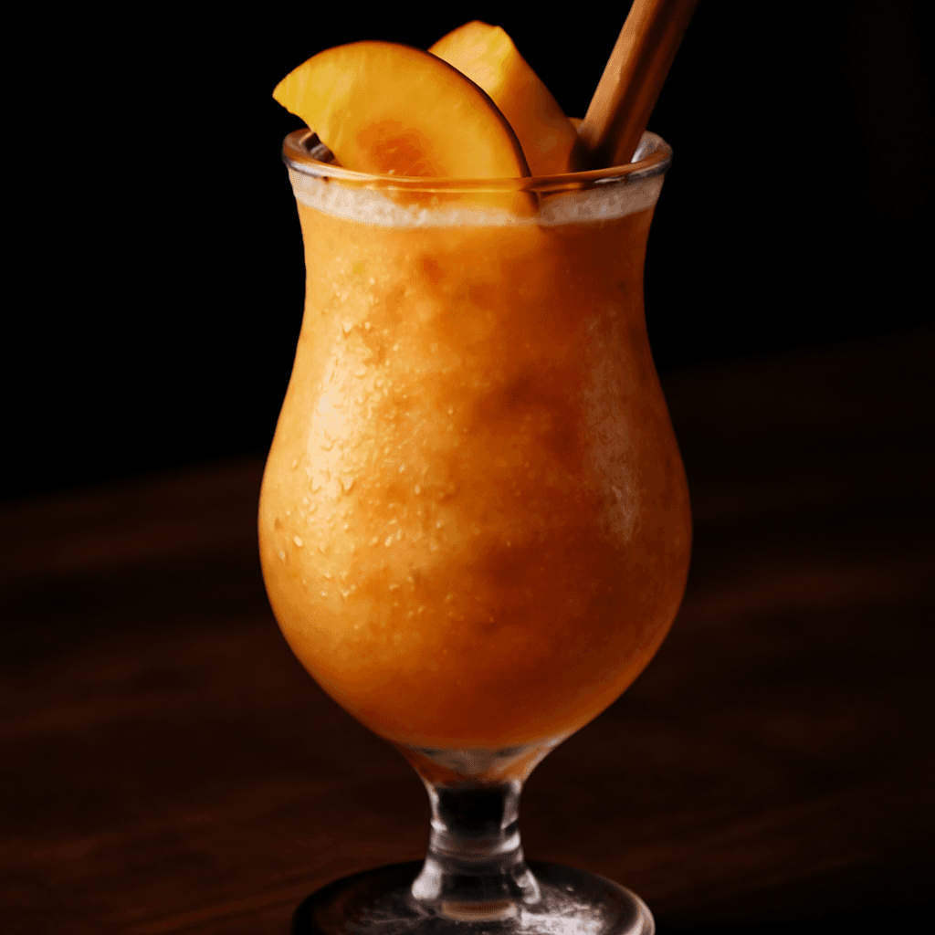 Bourbon Peach Cobbler Freeze